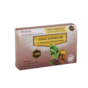 (ЧЗ) Крем карандаш с прополисом и боровой маткой — фото