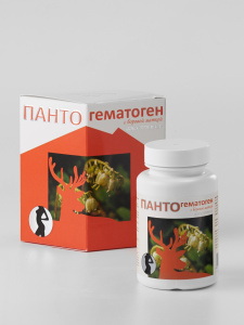 (ЧЗ) БАД "Пантогематоген с боровой маткой" для женщин 60 кап (эзж) — фото