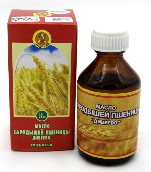 Масло зародышей пшеницы 100 мл (Дивеево) ЧЗ (010926) — фото