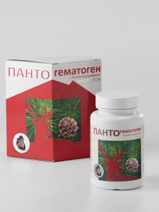 (ЧЗ) БАД "Пантогематоген с дигидрокверцетином" 60 кап (эзж) — фото