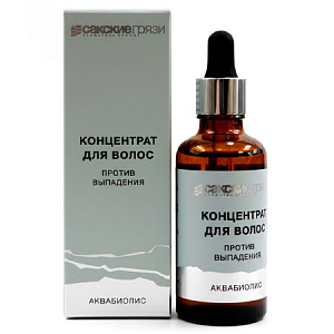 Концентрат против выпадения волос АКВАБИОЛИС в стекле 50 мл — фото