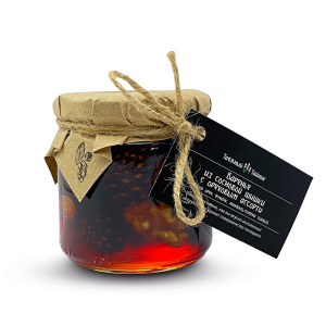 Варенье из СОСНОВОЙ ШИШКИ С ОРЕХ. АССОРТИ, 240г — фото