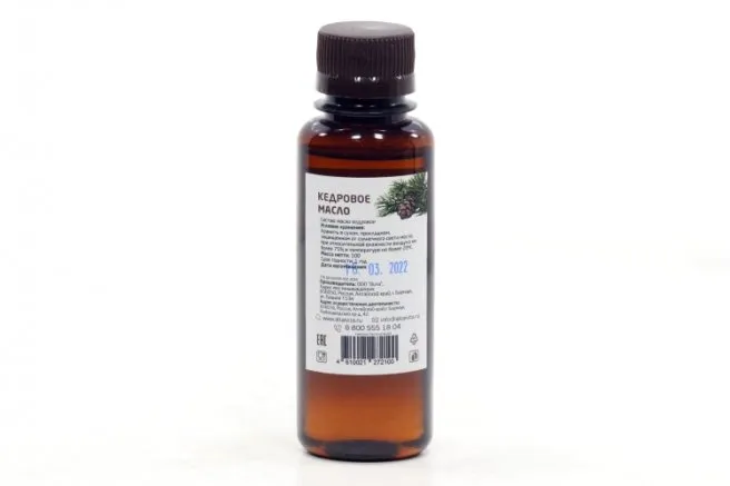 Масло кедрового ореха (100 г) — фото
