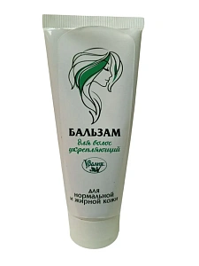 Бальзам для волосяных луковиц укрепляющий (для жирной и норм. кожи головы) , 60 г, туба (010427) — фото
