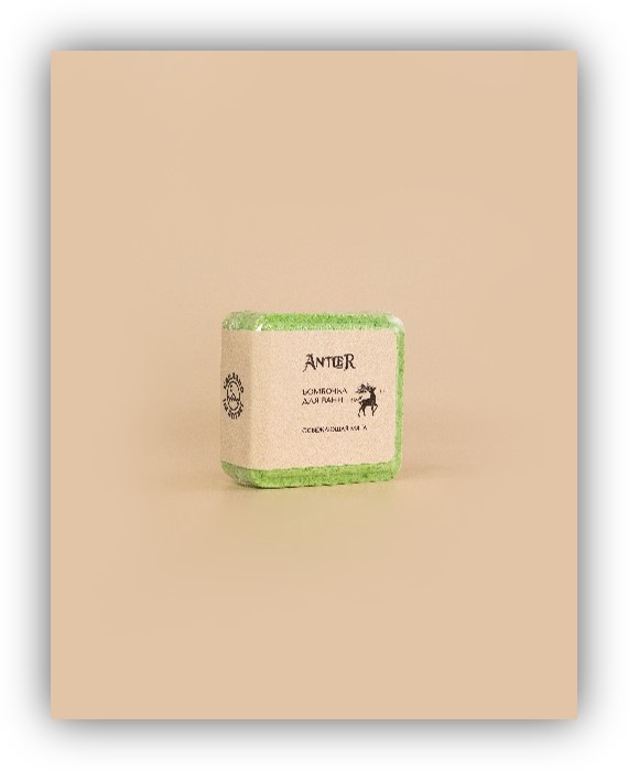 Бомбочка для ванн Освежающая мята 100 г — фото