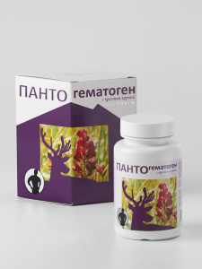 (ЧЗ) БАД "Пантогематоген с красным корнем" для мужчин 60 кап (эзж) — фото