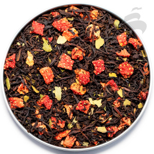 Клубника со сливками черный — фото