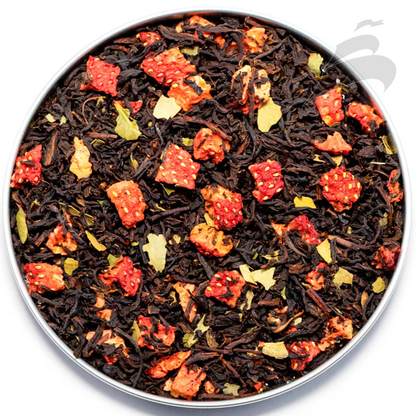 Клубника со сливками черный — фото