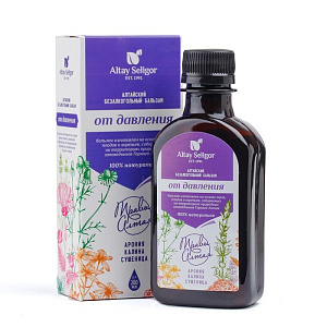 Алтайский безалкогольный бальзам От давления 0,200 мл пл — фото