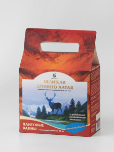 Пантовые ванны. Тонизирующие 5 композиций для ванн по 100мл — фото