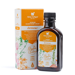 Алтайский безалкогольный бальзам Детокс 0,200 мл пл — фото