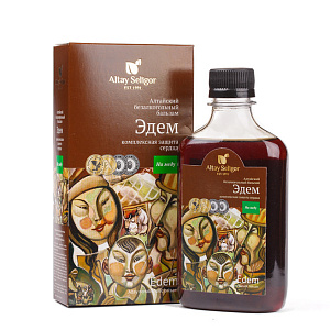 Алтайский безалкогольный бальзам "Эдем" для сердца 0,250 пл (Щедрый алтай) — фото