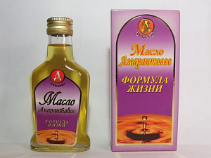 Масло амарантовое Формула жизни 100 мл (Дивеево) ЧЗ (010926) — фото