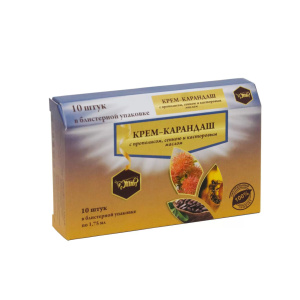 (ЧЗ) Крем карандаш с прополисом, сенною и касторовым маслом — фото