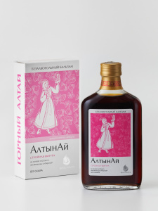 Безалкогольный бальзам "АлтынАй". Стройная фигура 250мл без сахара — фото