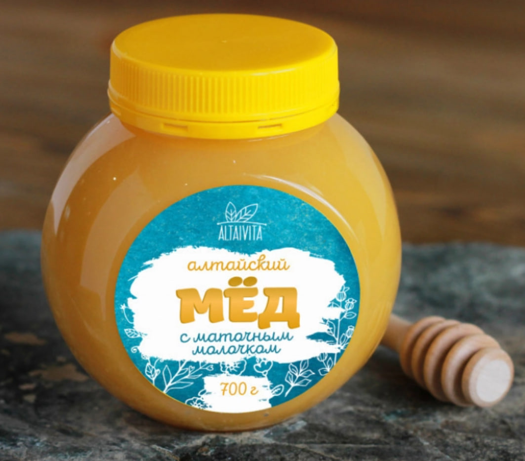 Мед с маточным молочком | Сбор 2025 года 700 г. — фото