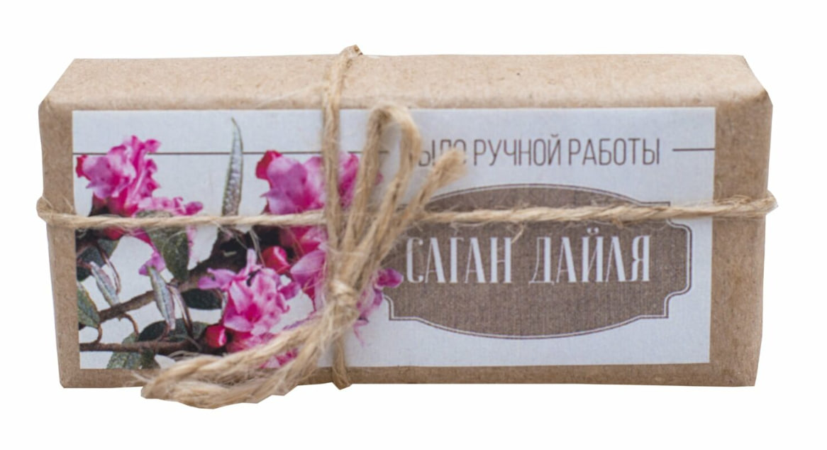 Мыло ручной работы из саган-дайля — фото