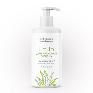 Гель для интимной гигиены АКВАБИОЛИС с алоэ вера 200 мл. — фото