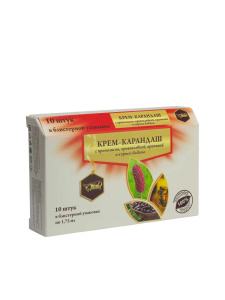 (ЧЗ) Крем карандаш с прополисом, кровохлебкой, крапивой и корнем бадана — фото