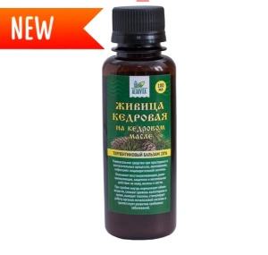 Живица кедровая на кедровом масле 20% 100 мл. — фото