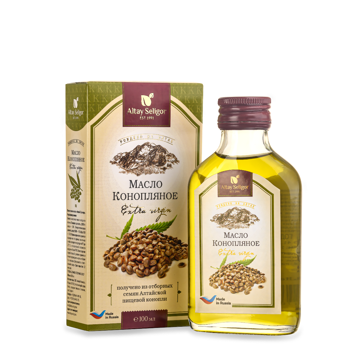 Конопляное масло, 100 ст — фото