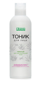 Тоник для лица АКВАБИОЛИС "Нежный" для чувствительной кожи 200 мл. — фото