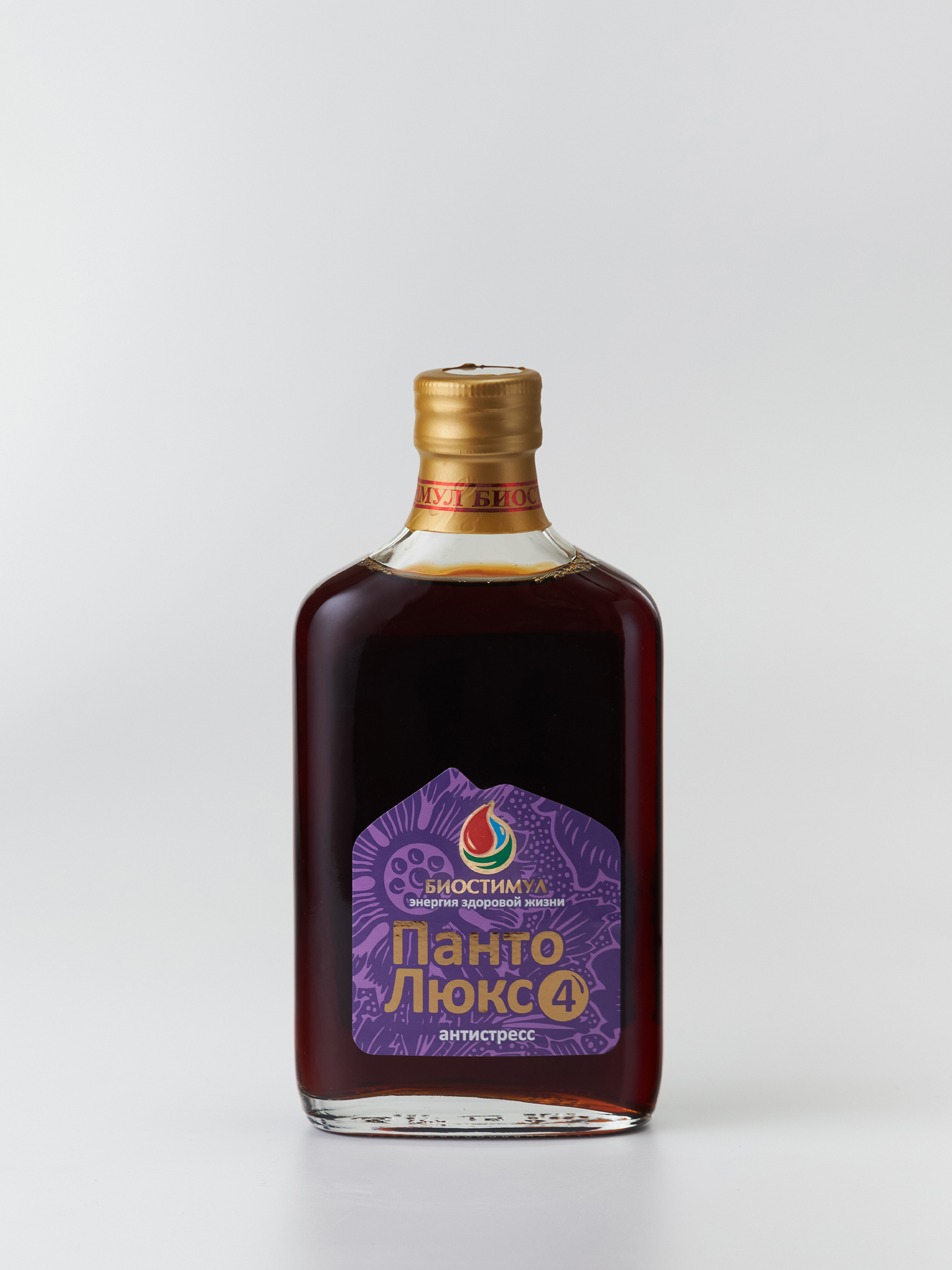 "Панто-Люкс" №4 Антистресс, безалкогольный фитопанториновый бальзам 250мл — фото