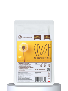 КОФЕ из одуванчика 200 гр. ТМ "Органик логос" — фото