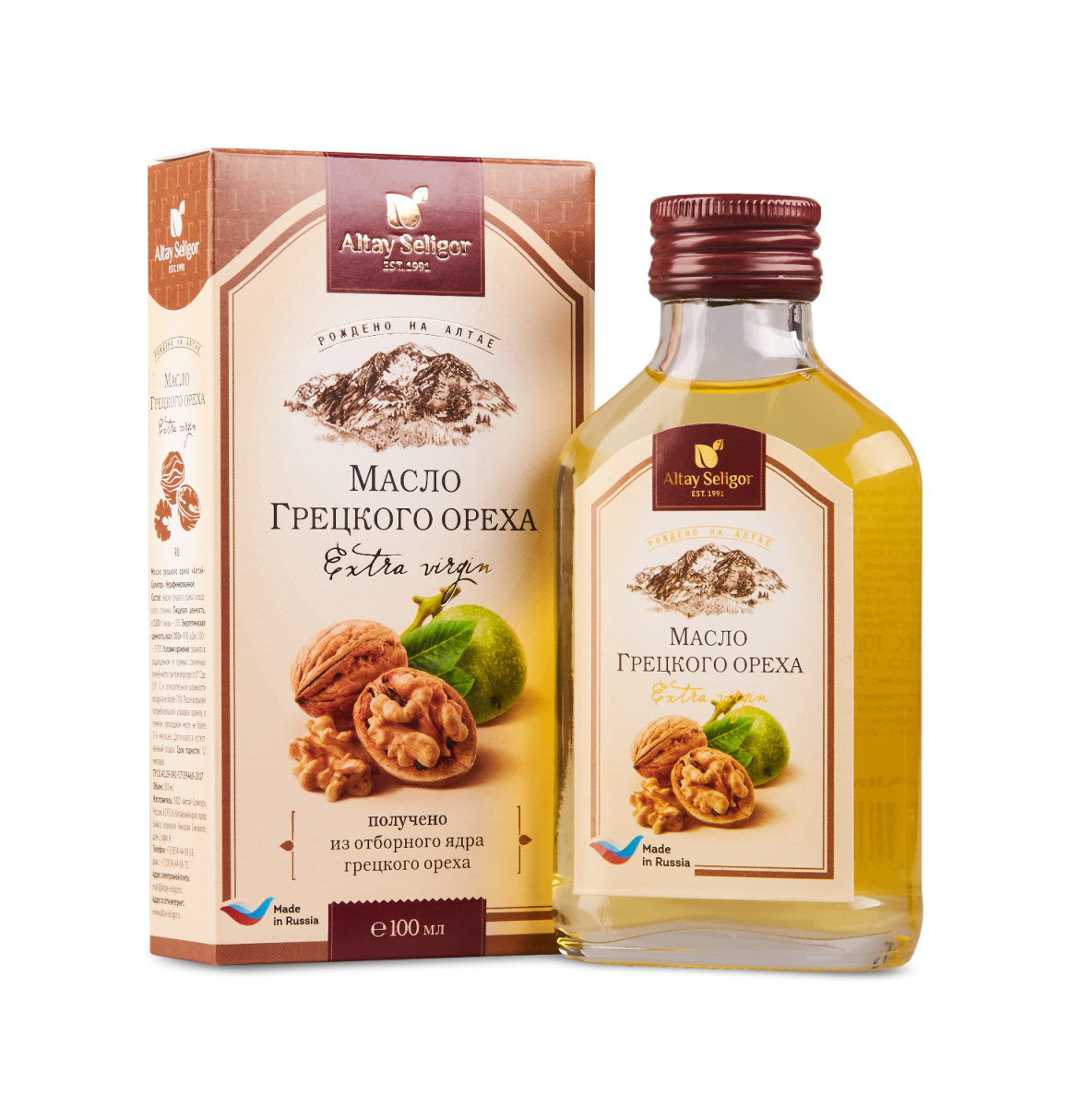 Масло грецкого ореха, 100 ст — фото