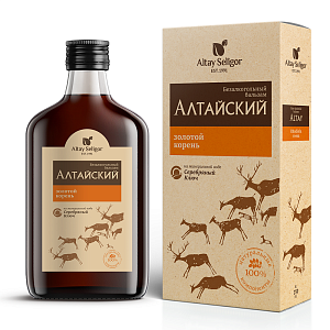 Алтайский с золотым корнем бальзам 0,250 ст (серебрянный ключ) — фото