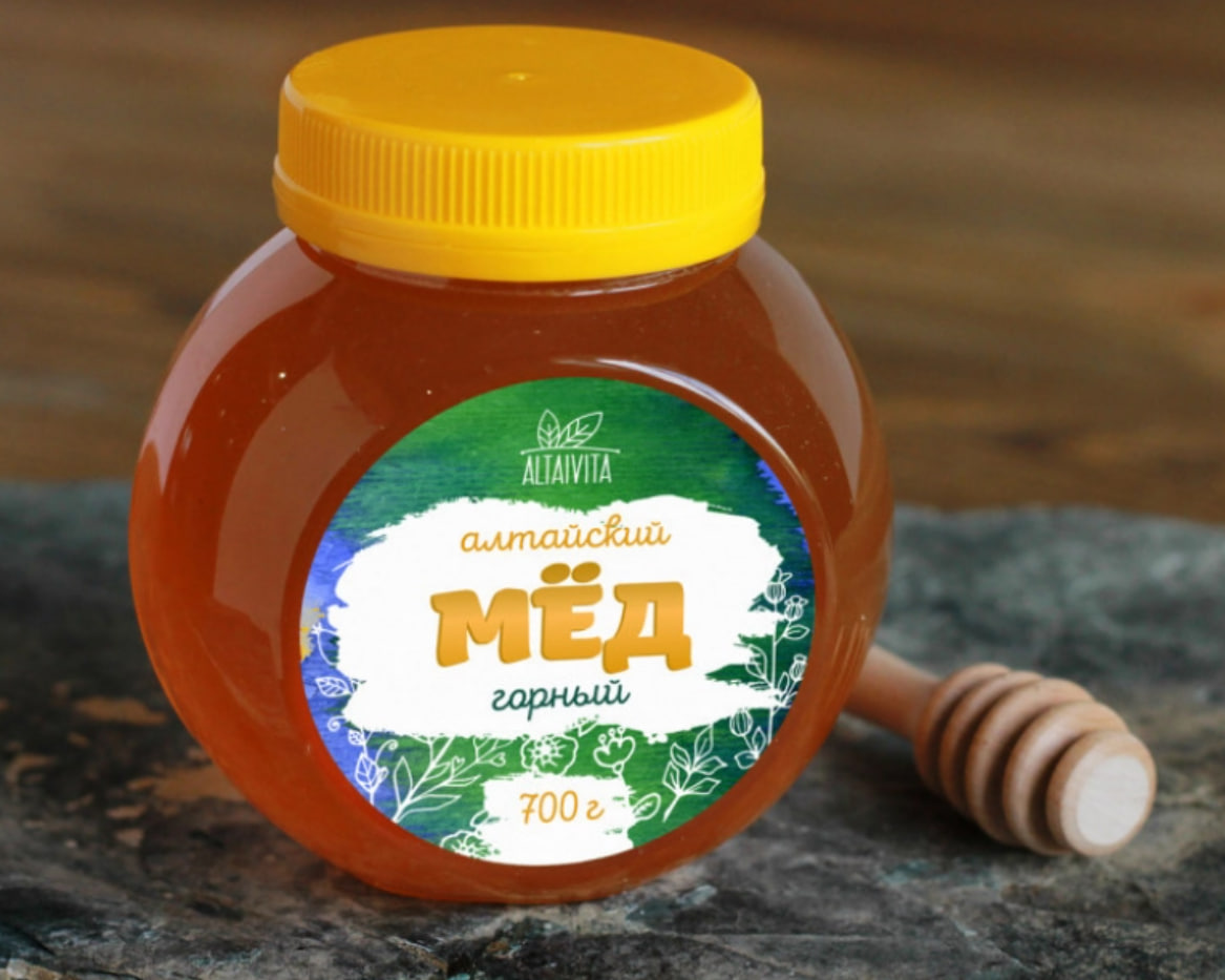 Мед Горный | Сбор 2025 года 700 г. — фото