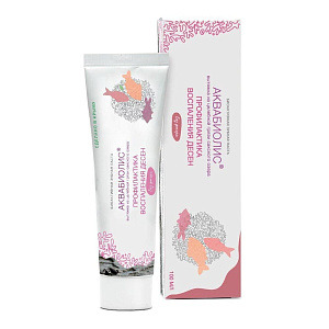 Зубная паста АКВАБИОЛИС "Профилактика воспаления десен" 100 мл — фото