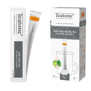Чай черный "Аромат бергамота" TEATONE, 15*1,8 гр. — фото